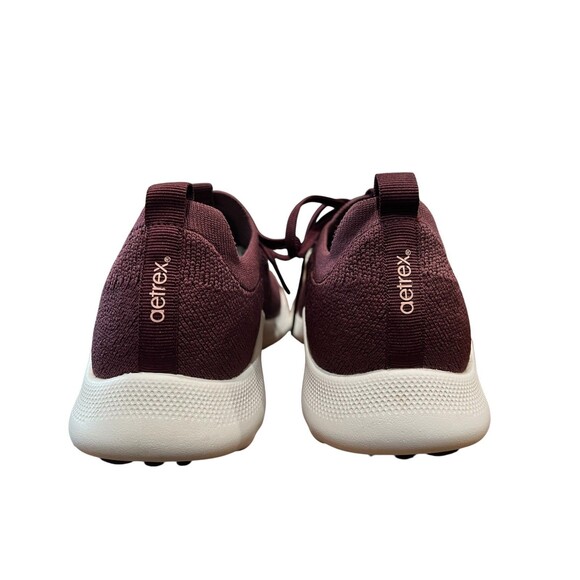 90909-NC3608W_catalog_grande.  Aetrex Women\'s Burgundy Mesh AS107W Carly Lace-Up / Slip-On Sneaker  Size 8.5
